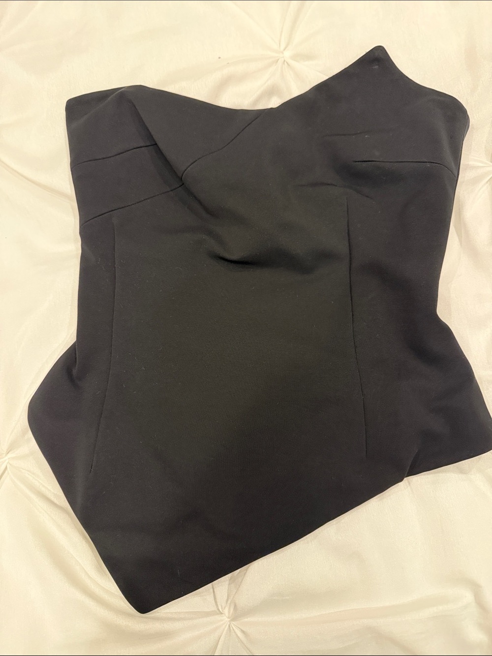 Cushnie Black Strapless Top Size 0